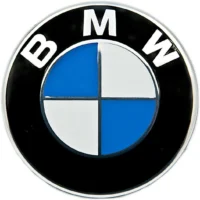 BMW Emblem 82 mm solida färger (Motorhuv)