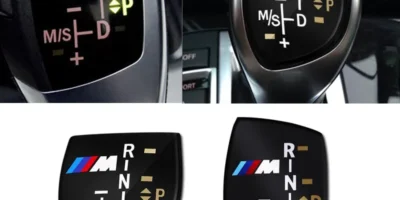 BMW M logo växelspak E & F serier