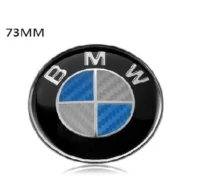 BMW emblem 73mm kolfiber Fler färger