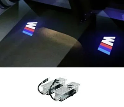 BMW projektorlampor dörrlampor M (2Pack)