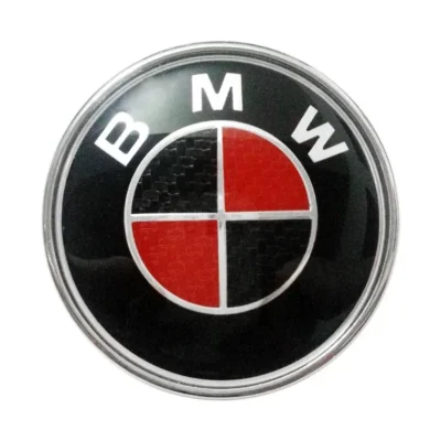 Bmw ratt emblem kolfiber
