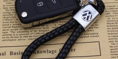 Volkswagen Nyckelring Flätad