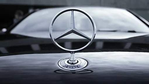 Mercedes Benz Stjärna Motorhuv