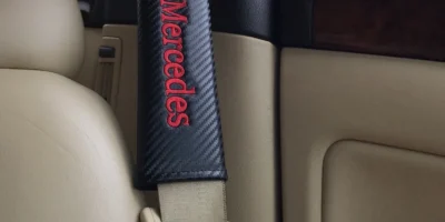 Mercedes logo kuddar bälteskuddar
