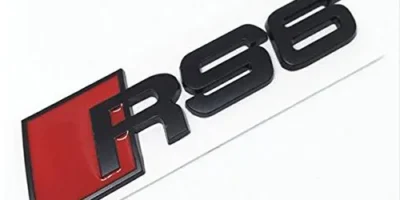 Audi RS6 emblem Modellbeteckning