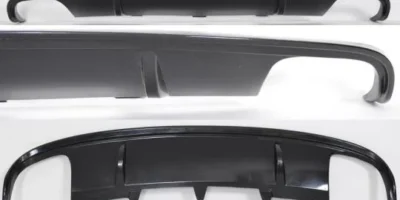 Audi B8 diffuser 2x2 utblås
