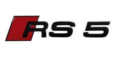 Audi RS5 emblem Modellbeteckning