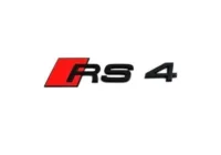 Audi RS4 emblem Modellbeteckning