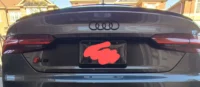 Audi Emblem Ringar Böjda