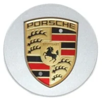 Porsche Centrumkåpor Guld