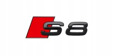 Audi S8 emblem Modellbeteckning