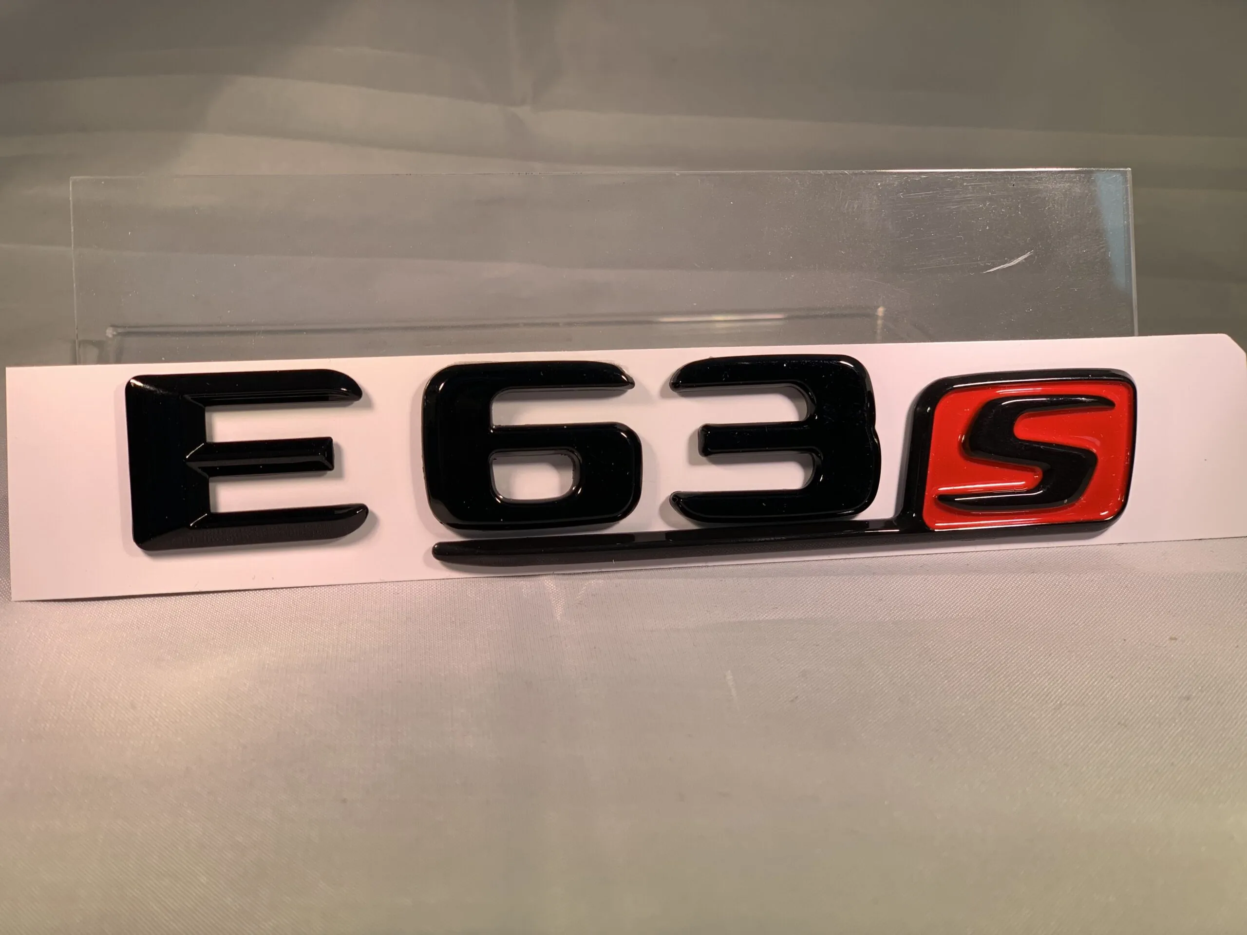 Mercedes-Benz E63S logo emblem