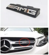 Mercedes Amg grill logga