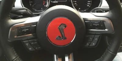 Ratt emblem Mustang Cobra