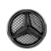 Mercedes emblem logga W204 Svart