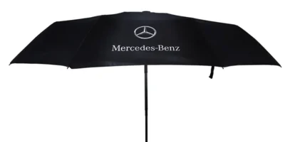 Mercedes logo paraply