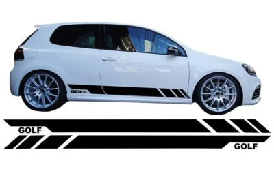 Volkswagen Golf logo VINYL