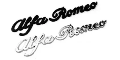 Alfa Romeo emblem bagagelucka/skärmar
