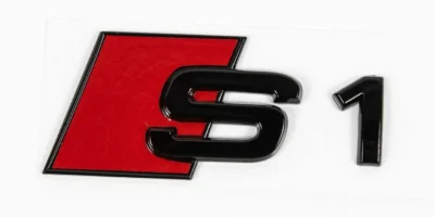 Audi Modellbeteckning S1 Emblem