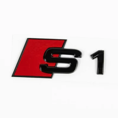 Audi Modellbeteckning S1 Emblem