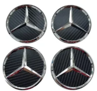 Mercedes-Benz MB centrumkåpor kolfiber