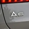 Audi A6 emblem krom
