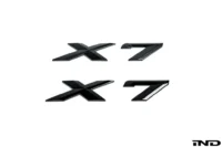 Bmw x7 emblem logga
