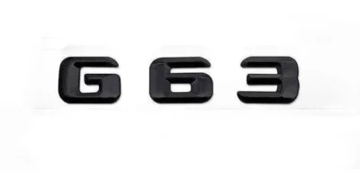 Mercedes-Benz G63 emblem svart