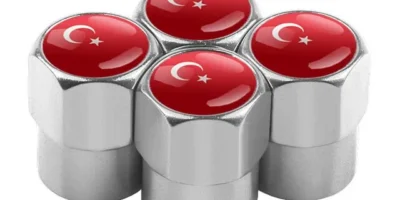 Ventilhattar Turkiska Flaggan Turkiet