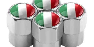 Ventilhattar Italienska Flaggan Italien