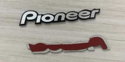 Pioneer emblem Högtalaremblem 2st