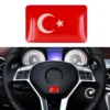 Emblem Turkiska Flaggan