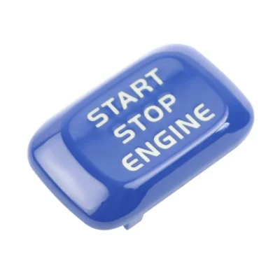 Start stop knapp till Volvo bilar blå
