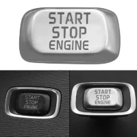 Start stop knapp till Volvo bilar silver
