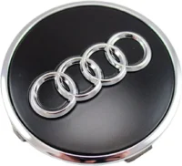 Audi Svarta centrumkåpor