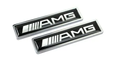 Mercedes AMG emblem exteriör