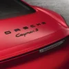 Porsche Cayman Emblem Svart