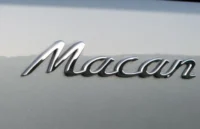 Porsche Macan Emblem krom