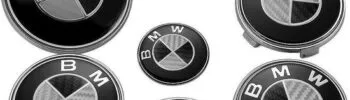 Bmw Emblem Kolfiber 7x