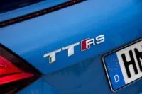 Audi TTRS emblem krom