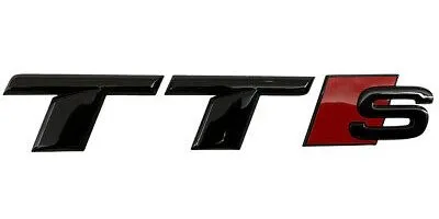 Audi tts emblem svart