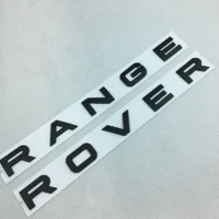 Range Rover emblem motorhuv bagagelucka matt svart