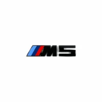 Bmw M5 emblem logga blanksvart