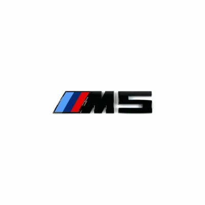 Bmw M5 emblem logga blanksvart