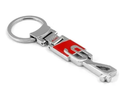 Audi S4 nyckelring nyckelhänge
