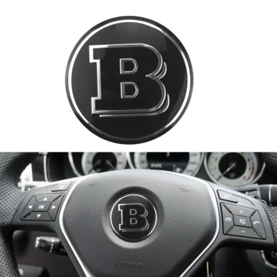 Mercedes Brabus ratt emblem 57mm