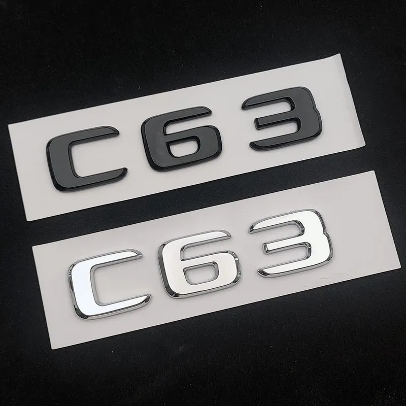 Mercedes Benz C63 emblem C63 AMG Motorkod - Autostyling Stockholm