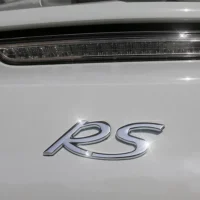 Porsche rs emblem krom