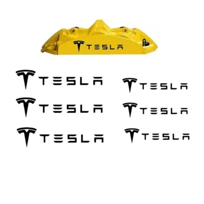 Tesla Bromsdekaler Stickers