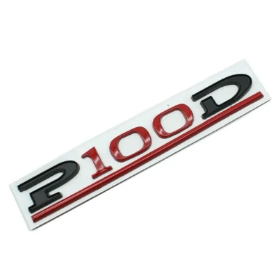 Tesla P100D emblem